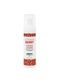 Разогревающее массажное масло  с ароматом клубники Gourmet Strawberry - 50 мл. - Exsens - купить с доставкой в Ульяновске
