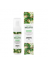 Разогревающее массажное масло с ароматом мохито Gourmet Mint Mojito - 50 мл. - Exsens - купить с доставкой в Ульяновске