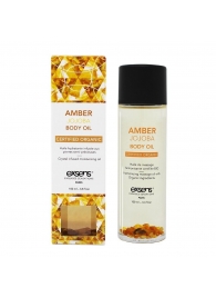 Органическое массажное масло AMBER JOJOBA - 100 мл. - Exsens - купить с доставкой в Ульяновске