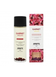 Органическое массажное масло GARNET ARGAN - 100 мл. - Exsens - купить с доставкой в Ульяновске