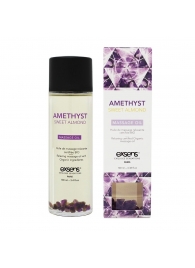 Органическое массажное масло AMETHYST SWEET ALMOND - 100 мл. - Exsens - купить с доставкой в Ульяновске