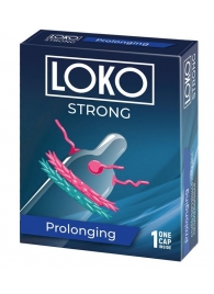 Стимулирующая насадка на пенис LOKO STRONG с продлевающим эффектом - Sitabella - в Ульяновске купить с доставкой