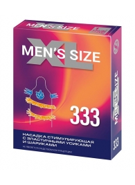 Стимулирующая насадка на пенис MEN SIZE 333 - Sitabella - в Ульяновске купить с доставкой