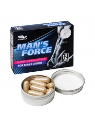 Пищевой концентрат для мужчин MANS FORCE  - 12 капсул - Sitabella - купить с доставкой в Ульяновске