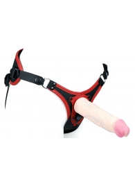 Пояс унисекс UNISEX Style с 2 насадками - LOVETOY (А-Полимер) - купить с доставкой в Ульяновске