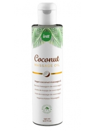 Массажное масло Vegan Coconut - 150 мл. - INTT - купить с доставкой в Ульяновске