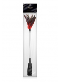 Стек-щекоталка Sweet Caress Feather Whip - 58 см. - Sweet Caress - купить с доставкой в Ульяновске