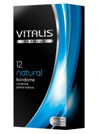 Классические презервативы VITALIS PREMIUM natural - 12 шт. - Vitalis - купить с доставкой в Ульяновске