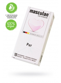 Супертонкие презервативы Masculan Pur - 10 шт. - Masculan - купить с доставкой в Ульяновске