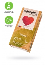 Экологически чистые презервативы Masculan Organic - 10 шт. - Masculan - купить с доставкой в Ульяновске