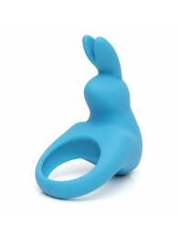 Голубое эрекционное виброкольцо Happy Rabbit Rechargeable Rabbit Cock Ring - Happy Rabbit - в Ульяновске купить с доставкой