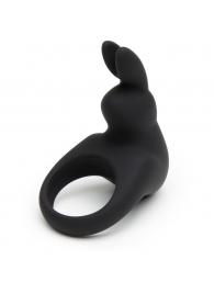 Черное эрекционное виброкольцо Happy Rabbit Rechargeable Rabbit Cock Ring - Happy Rabbit - в Ульяновске купить с доставкой