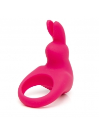 Розовое эрекционное виброкольцо Happy Rabbit Rechargeable Rabbit Cock Ring - Happy Rabbit - в Ульяновске купить с доставкой