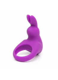 Фиолетовое эрекционное виброкольцо Happy Rabbit Rechargeable Rabbit Cock Ring - Happy Rabbit - в Ульяновске купить с доставкой