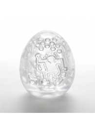 Мастурбатор-яйцо Keith Haring EGG DANCE - Tenga - в Ульяновске купить с доставкой