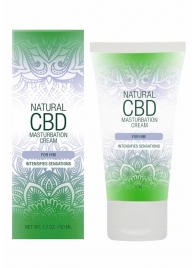 Крем для мастурбации для мужчин Natural CBD Masturbation Cream For Him - 50 мл. - Shots Media BV - купить с доставкой в Ульяновске