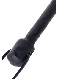 Чёрный стек с фигуркой леопарда на наконечнике - 21 см. - ToyFa - купить с доставкой в Ульяновске