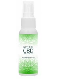 Массажное масло Natural CBD Massage Oil - 50 мл. - Shots Media BV - купить с доставкой в Ульяновске