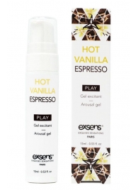 Возбуждающий гель Hot Vanilla Espresso Arousal Gel - 15 мл. - Exsens - купить с доставкой в Ульяновске