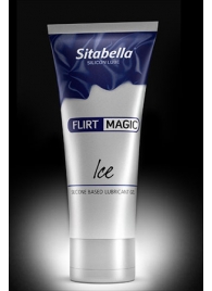 Силиконовая гель-смазка FLIRT MAGIC Ice с лёгким пролонгирующим эффектом - 75 мл. - Sitabella - купить с доставкой в Ульяновске