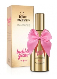 Гель с ароматом жвачки Bubblegum 2-in-1 Scented Silicone Massage And Intimate Gel - 100 мл. - Bijoux Indiscrets - купить с доставкой в Ульяновске