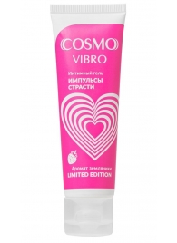 Возбуждающий гель на водно-силиконовой основе Cosmo Vibro с ароматом земляники - 50 гр. - Биоритм - купить с доставкой в Ульяновске