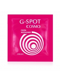 Стимулирующий интимный крем для женщин Cosmo G-spot - 2 гр. - Биоритм - купить с доставкой в Ульяновске