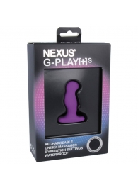 Фиолетовая вибровтулка Nexus G-Play+ S - Nexus Range - в Ульяновске купить с доставкой