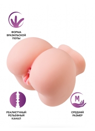 Реалистичный мастурбатор Giovanna - ToyFa - в Ульяновске купить с доставкой