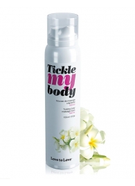 Массажная хрустящая пенка Tickle My Body Monoi с ароматом моной - 150 мл. - Love to Love - купить с доставкой в Ульяновске