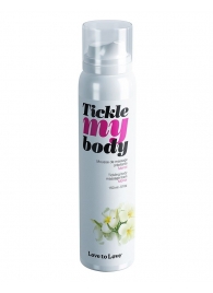 Массажная хрустящая пенка Tickle My Body Monoi с ароматом моной - 150 мл. - Love to Love - купить с доставкой в Ульяновске