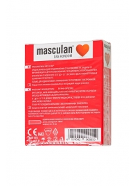 Презервативы Masculan Sensitive plus - 3 шт. - Masculan - купить с доставкой в Ульяновске