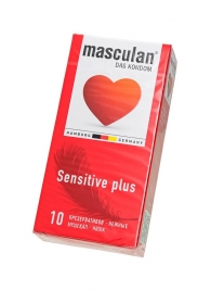 Презервативы Masculan Sensitive plus - 10 шт. - Masculan - купить с доставкой в Ульяновске