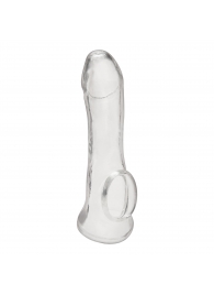 Прозрачная насадка на пенис Transparent Penis Enhancing Sleeve Extension - 15,9 см. - BlueLine - в Ульяновске купить с доставкой