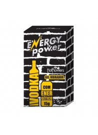 Стимулирующий гель для двоих Energy Power с эффектом вибрации - 15 гр. - HotFlowers - купить с доставкой в Ульяновске