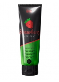 Смазка на водной основе с ароматом клубники Strawberry Lubricant - 100 мл. - INTT - купить с доставкой в Ульяновске