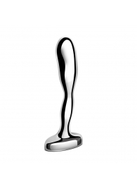 Стальной стимулятор простаты Stainless Steel Prostate Plug - 11,5 см. - b-Vibe - в Ульяновске купить с доставкой