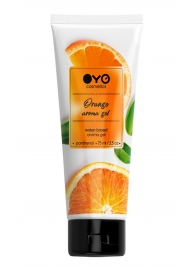 Лубрикант на водной основе OYO Aroma Gel Orange с ароматом апельсина - 75 мл. - OYO - купить с доставкой в Ульяновске