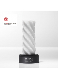 Белый 3D мастурбатор SPIRAL - Tenga - в Ульяновске купить с доставкой