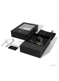 Чёрный перезаряжаемый стимулятор простаты Bruno Black - Lelo - в Ульяновске купить с доставкой