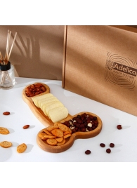 Деревянное блюдо для подачи в форме члена (32,5 х 20 х 1,7 см) - Сима-Ленд - купить с доставкой в Ульяновске