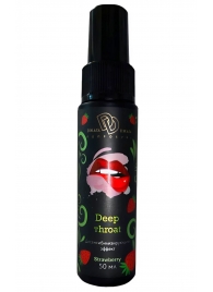 Спрей для горла Deep Throat с десенсибилизирующим эффектом и вкусом клубники - 50 мл. - БиоМед - купить с доставкой в Ульяновске