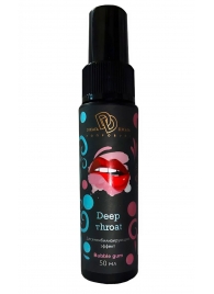 Спрей для горла Deep Throat с десенсибилизирующим эффектом и вкусом бабл-гам - 50 мл. - БиоМед - купить с доставкой в Ульяновске