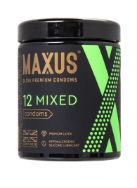 Презервативы MAXUS Mixed - 12 шт. - Maxus - купить с доставкой в Ульяновске