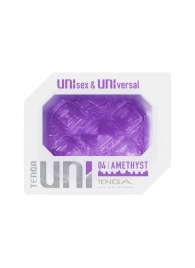 Фиолетовый мастурбатор-стимулятор Tenga Uni Amethyst - Tenga - в Ульяновске купить с доставкой