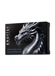 Капсулы для мужчин Erotist Silver Dragon для усиления эрекции - 10 капсул - Erotist Libido Booster - купить с доставкой в Ульяновске