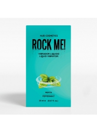 Жидкий вибратор Nuei Rock Me! с ароматом мяты - 20 мл. - Nuei cosmetics - купить с доставкой в Ульяновске