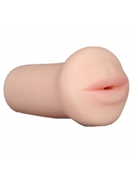 Нежный мастурбатор-ротик REALSTUFF 5INCH MASTURBATOR BJ - Dream Toys - в Ульяновске купить с доставкой