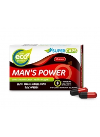 Возбуждающее средство Man’s power - 10 капсул (+1 в подарок) - SuperCaps - купить с доставкой в Ульяновске