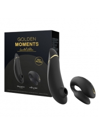 Набор для пар Golden Moments: Womanizer Premium 2 и We-Vibe Chorus - Womanizer купить в Ульяновске с доставкой в Orgasmix.ru Набор для пар Golden Moments: Womanizer Premium 2 и We-Vibe Chorus - Womanizer